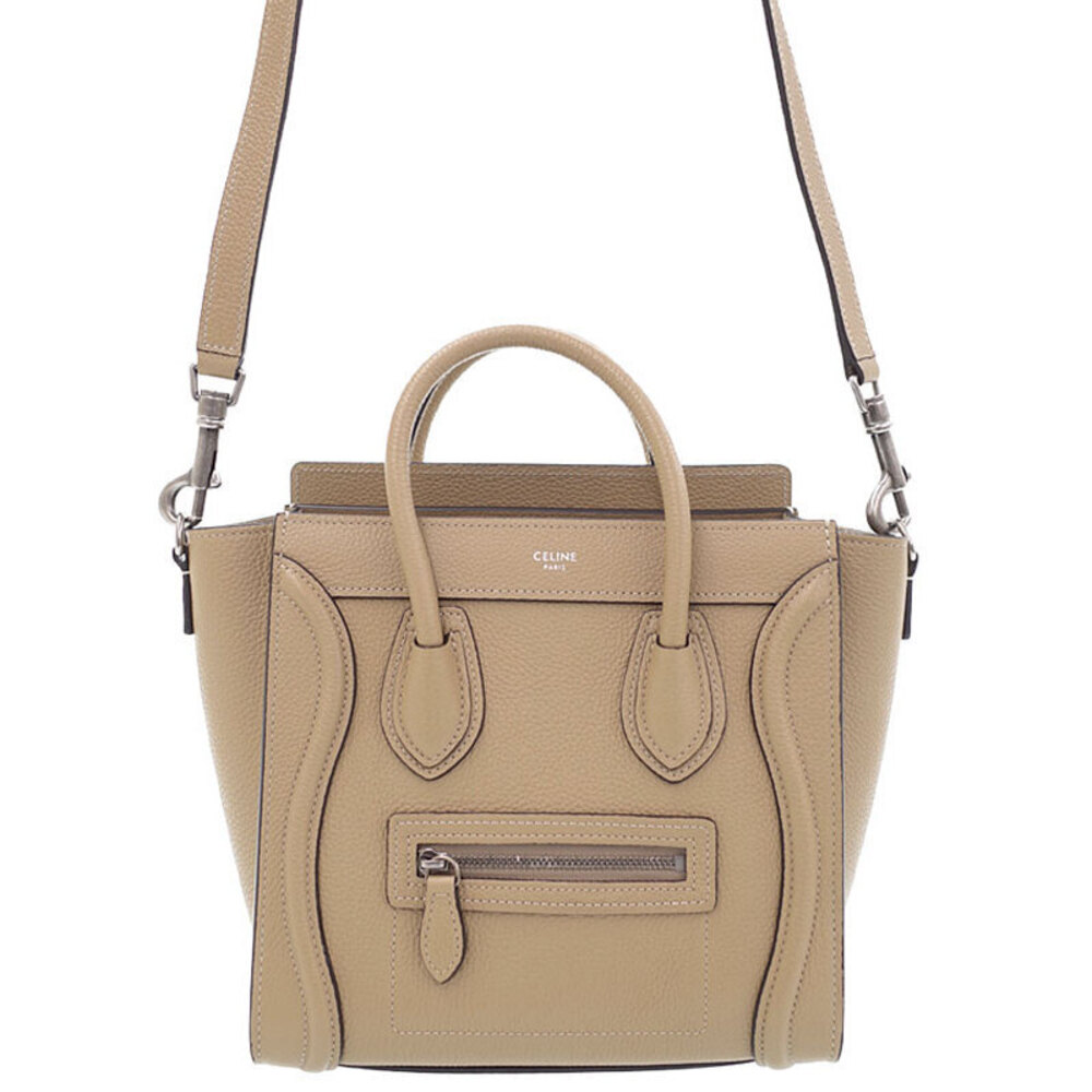 Celine Luggage Shopper Leather 2WAY Tote bag - Picture 1 of 5